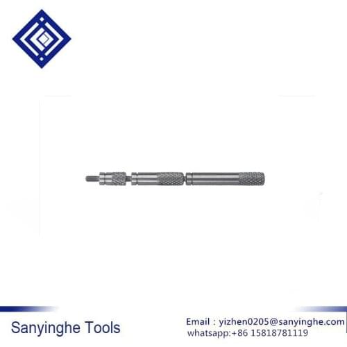 M2.5 10mm-200mm Dial indicator probe measuring head extension rod probe stainless steel measuring tip (5 pcs/lots)