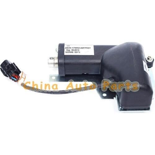 Excavator throttle actuator 37B0391 for excavator spare parts DE24-17W42-02FP041