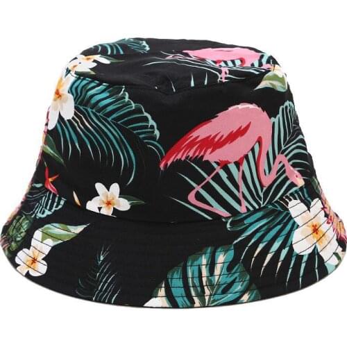 2020 new style Cotton print Bucket Hat Fisherman Hat outdoor travel hat Sun Cap Hats for men and Women 180