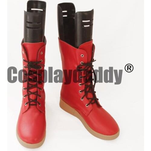 Persona 5 Dancing Star Night Makoto Niijima Rhythm Game Cosplay Red Shoers Boots S008