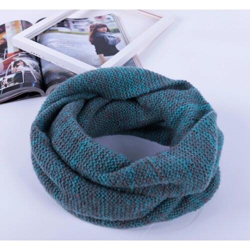Winter Knitted Scarf Women Soft Fleece Warmer Cycling Scarves Men Bandana Climbing Neck Scarf Thick Velvet Hiking Scarves
