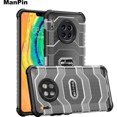 For Huawei Mate30 Pro Phone Back Cover Screen Case Drop Shock Proof Anti Dust Heavy Duty Protection Outdoor TPU PC Mobile Shell