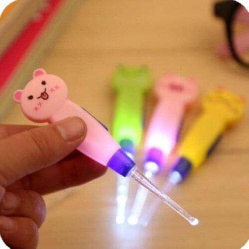 Cartoon animal light ear pick ear cleaner baby child cute ear picker