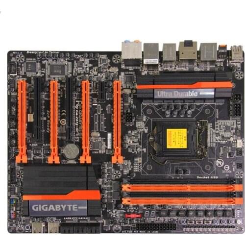 For Gigabyte GA-Z87X-OC Original Used Desktop Motherboard Z87X-OC Z87 LGA 1150 i3 i5 i7 DDR3 32G SATA3 ATX