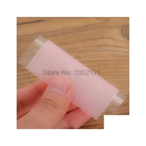 By dhl or ems 2000sheets Invisible Double Eyelid Fiber Magic Beautiful Eyes Stickers Eyelid Past Eyes Beauty Cosmetic Makeup hot