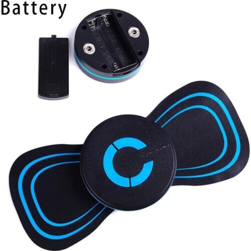 EMS Electric Pad Breast Enhancer Chest Frequency Vibration Massager Bra Booster Growth Stimulator Neck Relaxation Massage Tool