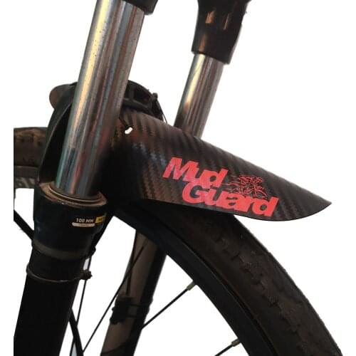 Fine Bicycle Fenders Colorful Front/Rear Tire Wheel Fenders Carbon Fiber Mudguard MTB Bike Road Cycling Fix Gear Accessories