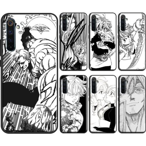 Manga Nanatsu no Taizai Case For OPPO Realme 8 Pro 6 7 Q3 Pro GT Neo C21 C11 C3 Cover For OnePlus 8T 8 9 Pro Nord