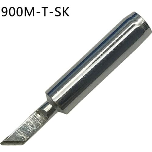 Gudhep 10pcs 900M Welding Tips Knife Type 900m-T-SK K Soldering Iron Tips for Hakko 936 Soldering Rework Station