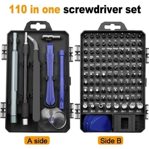 Screwdriver Set Multifunctional Precision 115 In 1 Magnetic Screwdriver Head Mobile Phone Repair Tool Household Hand Tool