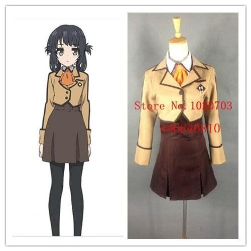 Nagi-Asu: A Lull in the Sea Nagi no Asukara Miuna Shiodome Sayu Hisanuma Cosplay Costume