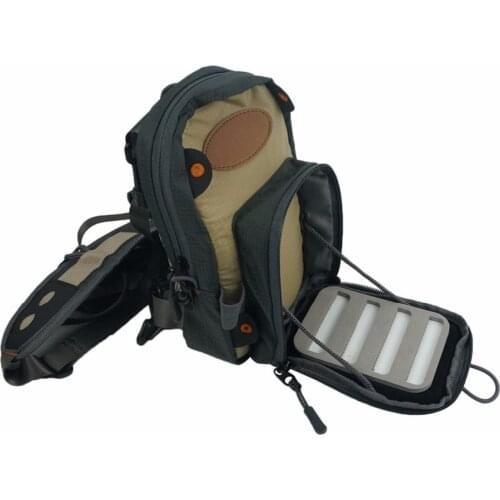 Aventik Fly Fishing Chest Bag Ultra Light Multiple Pockets Chest Fishing Bag