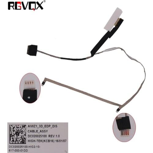 New LCD Cable For XIAOXIN V4000 Z51-70 AIWZ1 3D With Touch PN: DC020025100 Notebook LED LVDS Cable