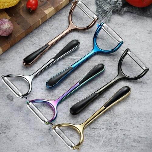 Vegetable Peeler Kitchenware Fruit Y Peeler Peeling Stainless Steel Peelers Sharp Potato Swivel Blade Kitchen Gadget Zester