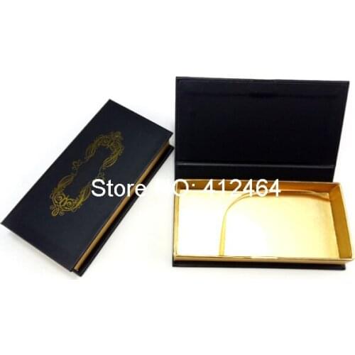 Wholesale private label eyelash packaging box 3d mink lashes glitter custom lash packaging box for makeup ---PX2050