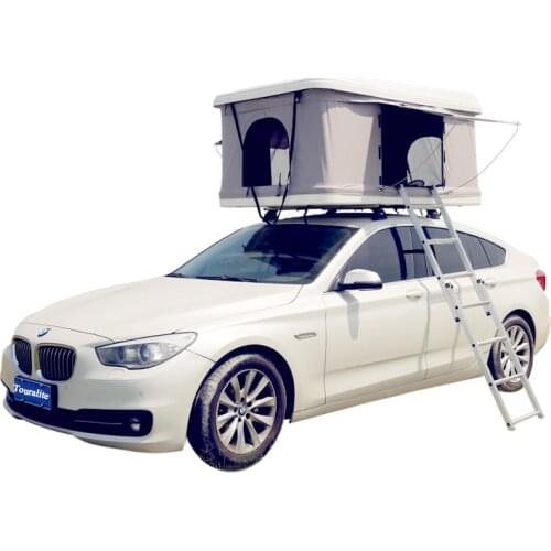 Car Rooftop Tent Hardshell Auto Top Tent Pop Up Tent Foldable Room For Cars Trucks SUVs Camping Outdoors Sleeps 2/3 Persons