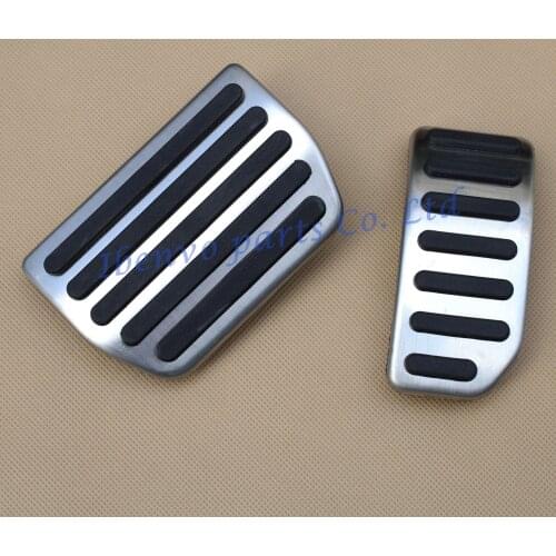 Stainless Steel Pedal Non-Slip Accessories For Volvo S60 XC60 V60 S80 Automatic Gas Brake Accelerator Plate No Drill Cover Parts