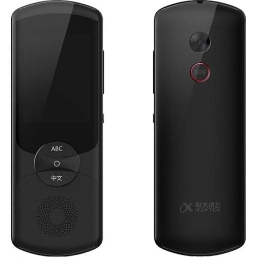 Iflytek Portable WIFI+4G Smart Voice Speech Translator Two-Way Real Time 33 Multi-Language Translation For Learning Travelling