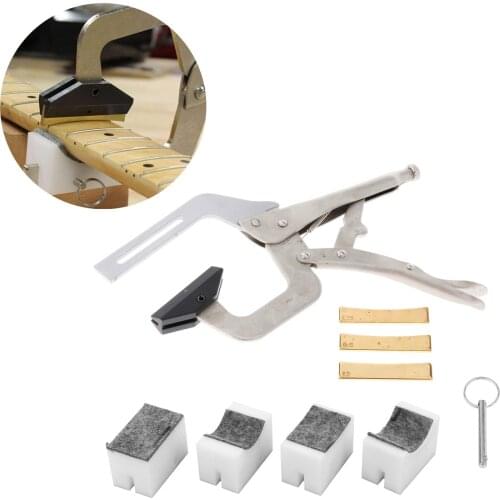 Professional Guitar Repair Luthier Tool Fret Press Caul with Inserts Musical Instrument Accessories Luthier Tool