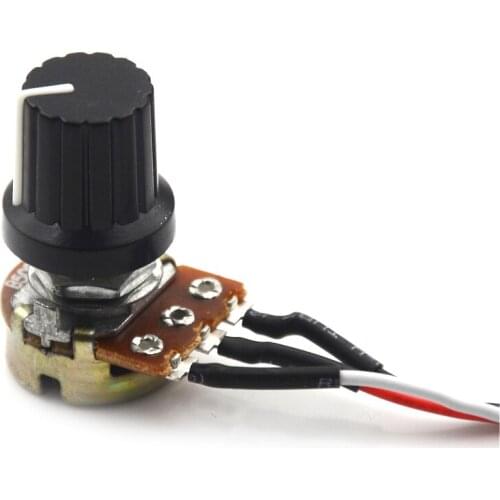 1 pcs Speed Controller DC 1.8 V-12 V Reversible Motor Speed Controller Control Governor with Switch 3.2x3.2cm/1.26x1.26