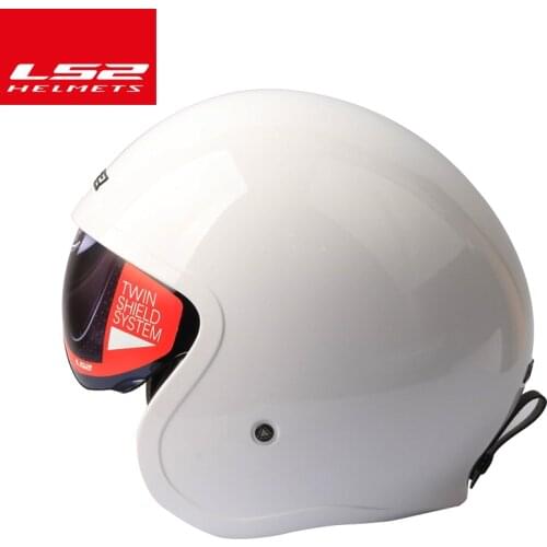 Ls2 OF599 helmets Spitfire Motorcycle helmet jet Vintage helmet Open face retro 3/4 half helmet casco moto capacete motociclismo