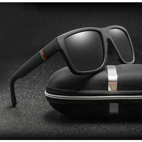 Polaroid Sunglasses Unisex Square Vintage Sun Glasses Famous Brand Sunglases Polarized Sunglasses Oculos Feminino for Women Men