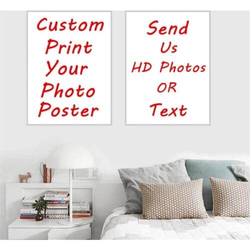 Modern Various Styles Custom Home Decoration Wall Painting Frameless Canvas Waterproof Ink Printing Poster