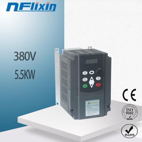 380V input and 3phase output 380v 5.5kw AC Variable Speed Drive/ Frequency Inverter/VFD/ac drive/frequency converter