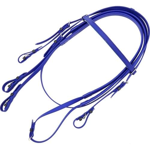 Harness Supplies Water Reins PVC Water Reins Reins Non-slip Reins Speed Water Reins Horse Halter Saddle Accessories blue red