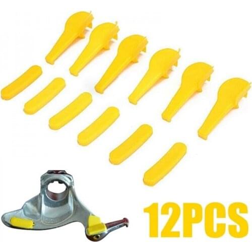 12Pcs Car Tire Changer Nylon Mount Demount Duck Head Insert Tyre Rim Protector