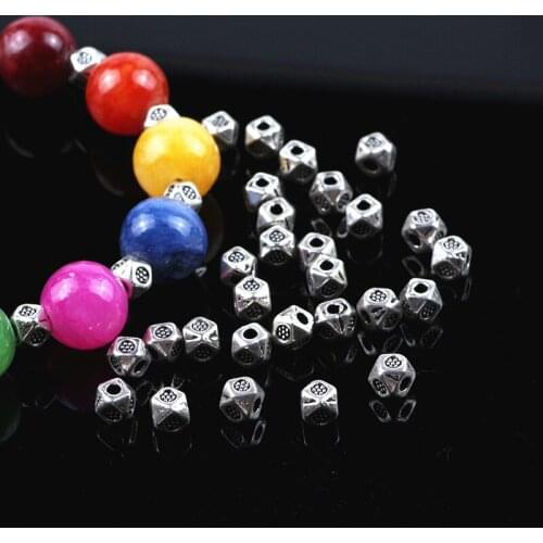 3mm Spacer Beads Zinc Alloy Tibetan Silver Fashion Beads For Jewelry Making Necklace Bracelet Setting 300pcs/lot