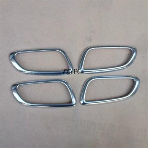 4PCS Inner Door Handle Bowl Frame Cover Trim Fit for Dodge Journey JCUV 2013 2014 2015 2016 2017 2018 2019 2020