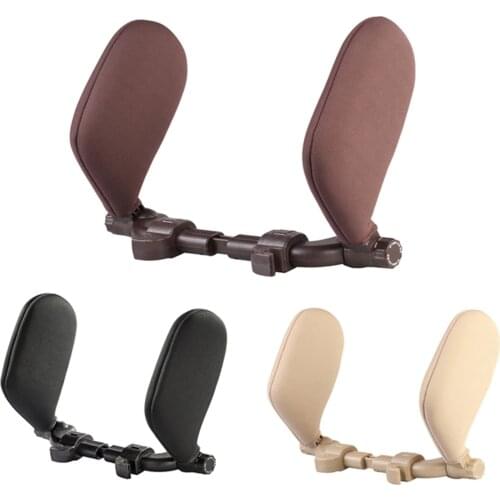 Car Seat Headrest Car Neck Pillow Sleep Side Head Support With High Elastic Nylon Retractable Support On Sides For Kids & Adults