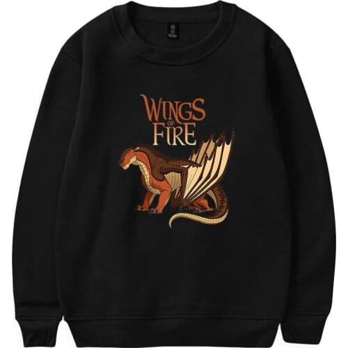 BSLNXNMA Wings of fire 2D Capless Sweatshirts For Couples Fashion Winte Women/Men Funny Clothes