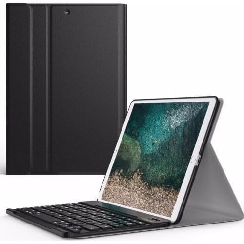 Keyboard Case for New iPad Air (3rd Generation) 10.5" 2019/iPad Pro 10.5 2017-Wireless Keyboard Cover Case for Apple iPad Air 3