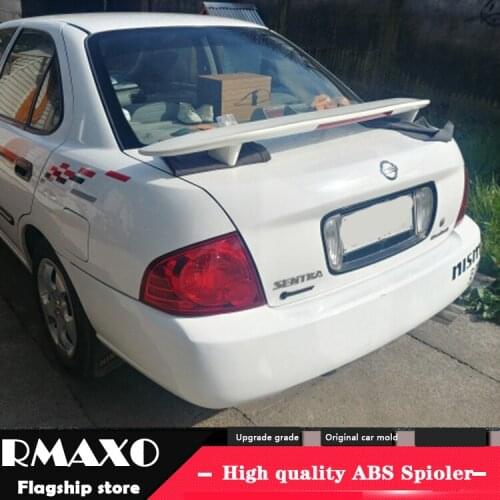 For Maxima Sentra Spoiler 1996-2015 xima ABS Material Car Rear Wing Color Rear Spoiler Press the tail For Nissan Maxima Spoiler