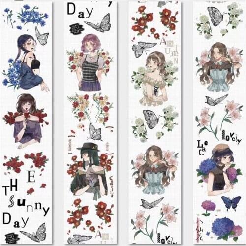 Her Girlfriend Washi Tape for Card Making Bullet Journal DIY Scrapbooking Decorative Sticker