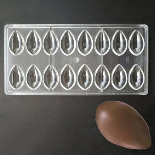 Mold Chocolate Polycarbonate Moulds Water Drop Shaped Candy Soap Lollipops DIY 3D Fondant Mold For Confectionery