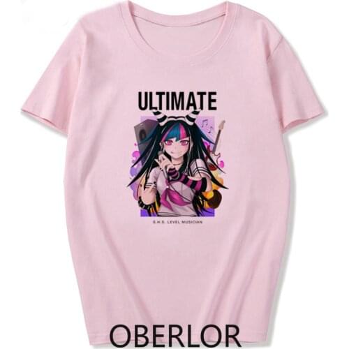 Danganronpa Mioda Ibuki Anime T Shirt Vintage Graphic T-Shirt Women Fashion Graphics Tumblr T-Shirt Grunge Tops Tees