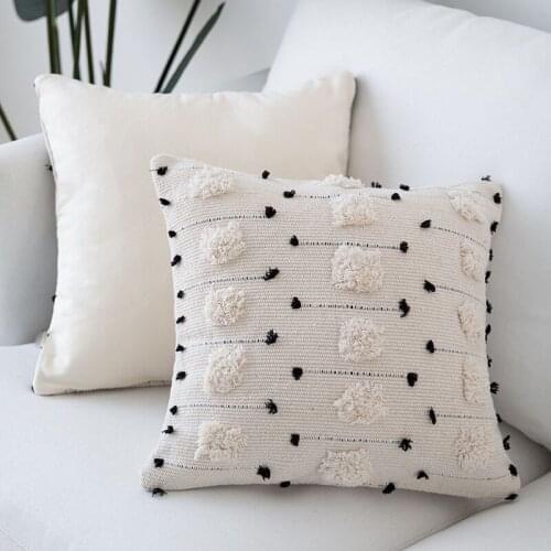 Geometric Cushion Cover Moroccan Style Pillowcase Woven Home Decoration 45x45cm Pillowcase/30x50cm Pillowcase
