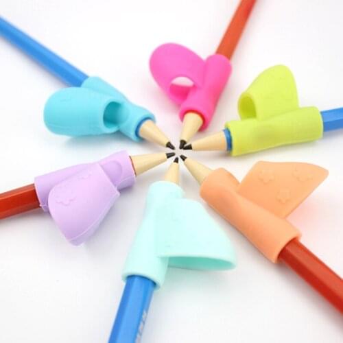 Montessori Toys Kids Educational Toys for Children Early Learning Baby Teaching Materials Hold Pencil Corrector Grip 3PCS/Lot