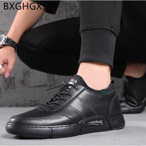 Casual Shoes Men Italian Genuine Leather Shoes Men Brand Luxury Sneakers Elevator Shoes for Men Loafers Leather Sneakers Zapatos