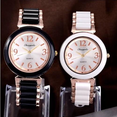 Top Brand Luxury Rose Gold Watch Womens Watches Fashion Ladies Watch Stainless Steel Women Watches reloj mujer zegarek damski