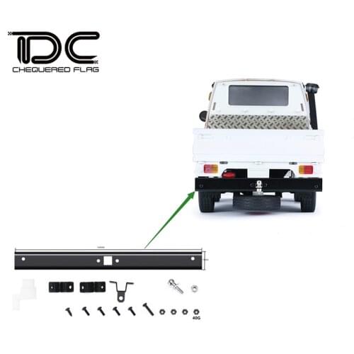 DJ WPL D12 Upgrade Metal Rear Bumper Anti-collision Bumper WPL RC Car Truck Parts Accessories Remote Control Car voiture