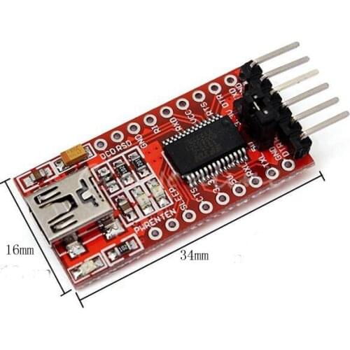 FT232RL Module USB to TTL Support 3.3V 5V Mini Interface