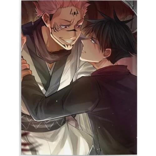 Home Decor HD Printed Jujutsu Kaisen Pictures Modular Japanese Anime Poster Wall Art Canvas Painting For Living Room No Frame