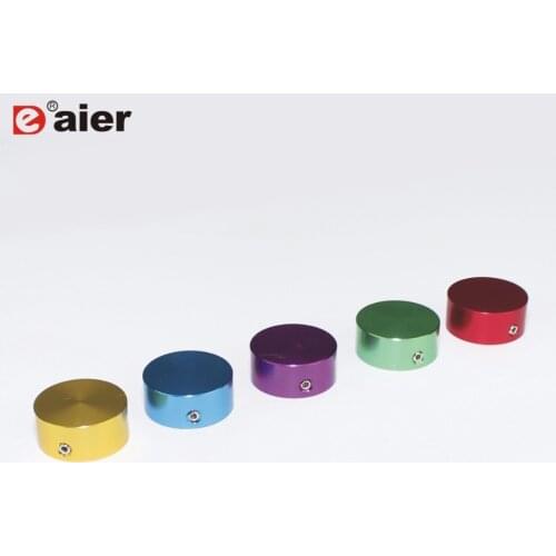 5PCS 23X10MM Size Foot Switch Aluminum Cover Cap Red Yellow Blue Green Color Use For PBS-24 Series Push Button Switches Colorful