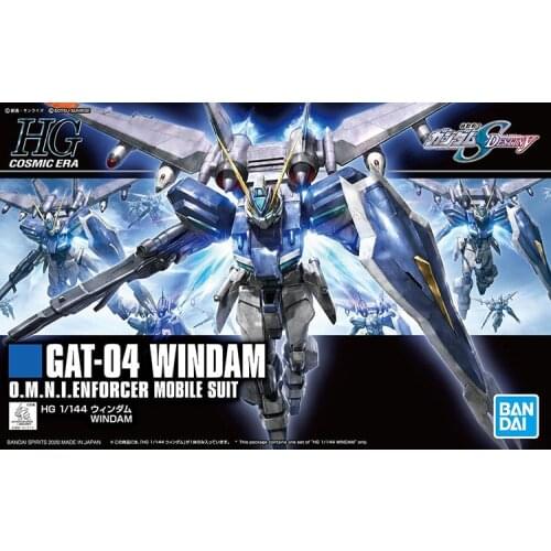 Original HG 1/144 Gundam Model GAT-04 WINDAM GUNDAM SEED DESTINY Unchained Mobile Suit Kids Toys