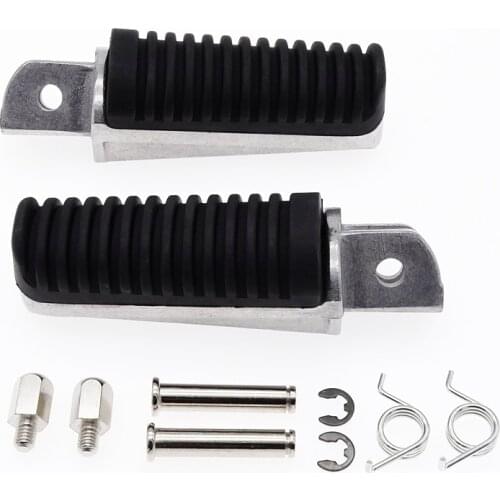 Motorcycle Front Footrests Foot Pegs Anti-Slip Foot Rest Moto Accessories For Yamaha FJR1300 FZ1 FZ6 FZ6R FZ400 XJR 1200 1300
