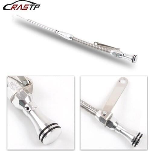 RASTP-New Arrived Stainless Flexible Engine Oil Dipstick For SB Ford 260 289 302 RS-OCC061